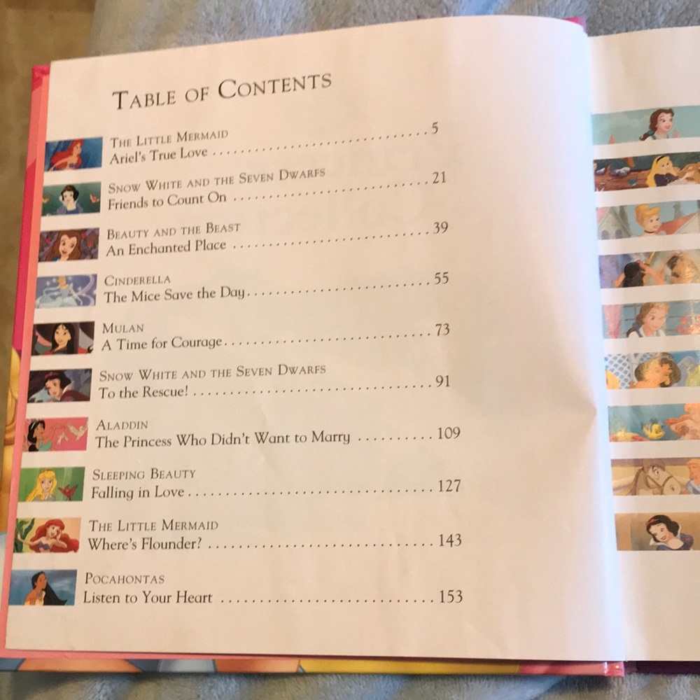 Disney “Princess Collection” Book - Picture 5 of 7